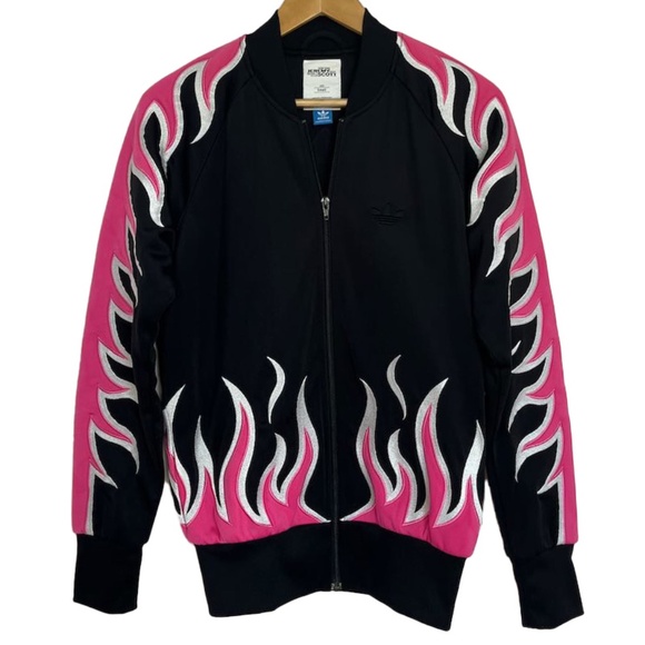 Jeremy Scott x Adidas Flame Track Jacket - Picture 2 of 12